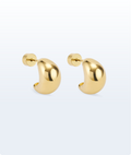 Teardrop Stud Earrings