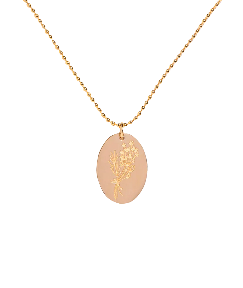 Tiny Bouquet Necklace