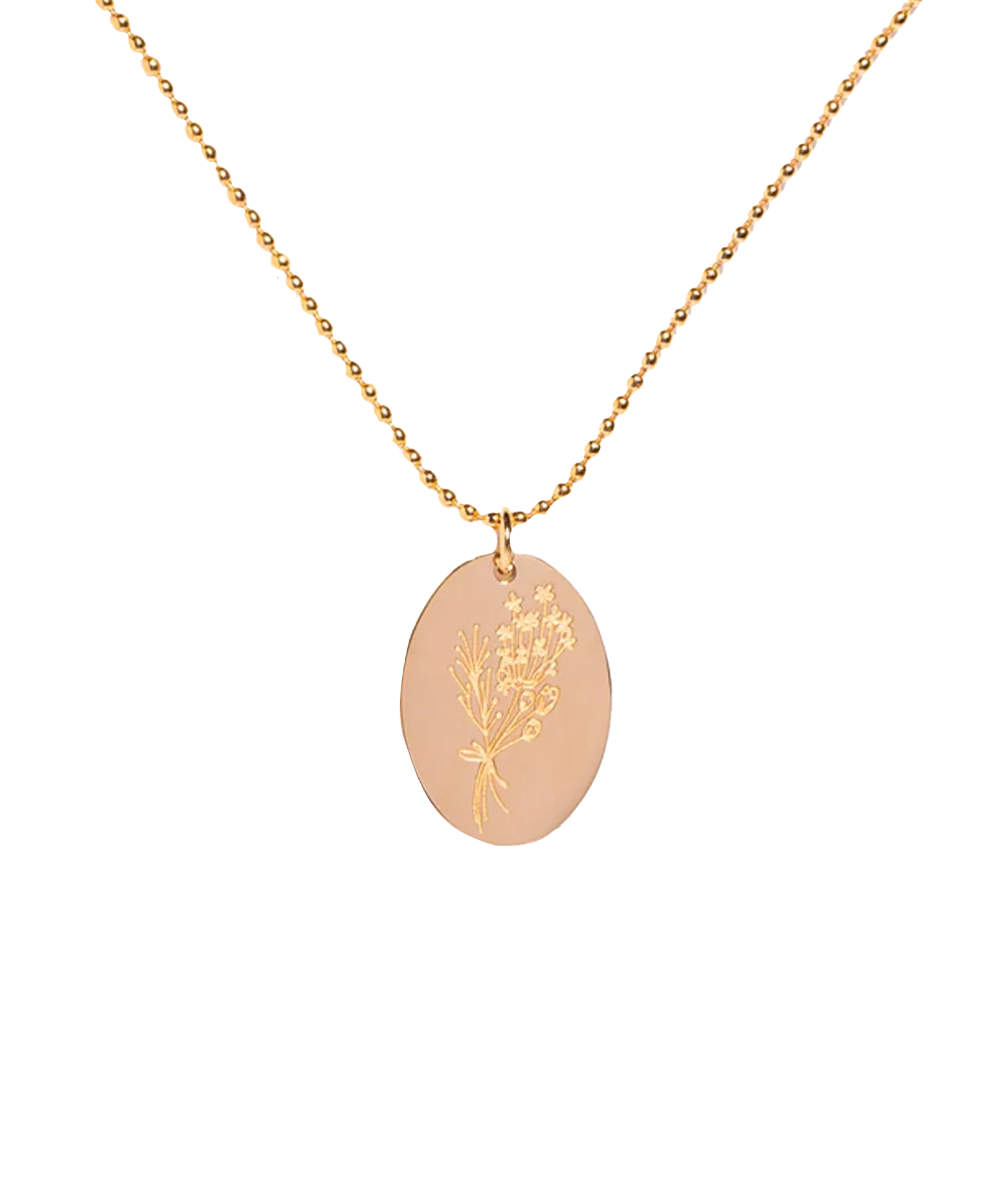 Tiny Bouquet Necklace