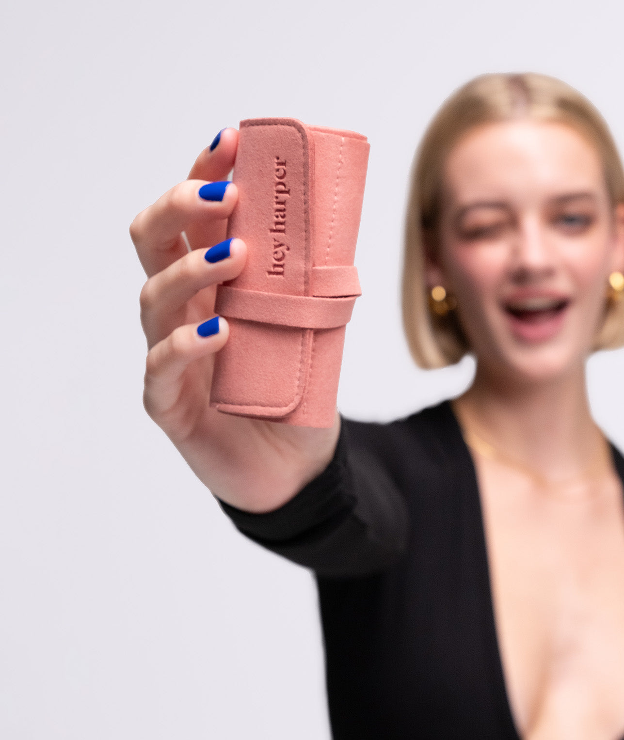 Travel Pouch - Coral Jewelry Case