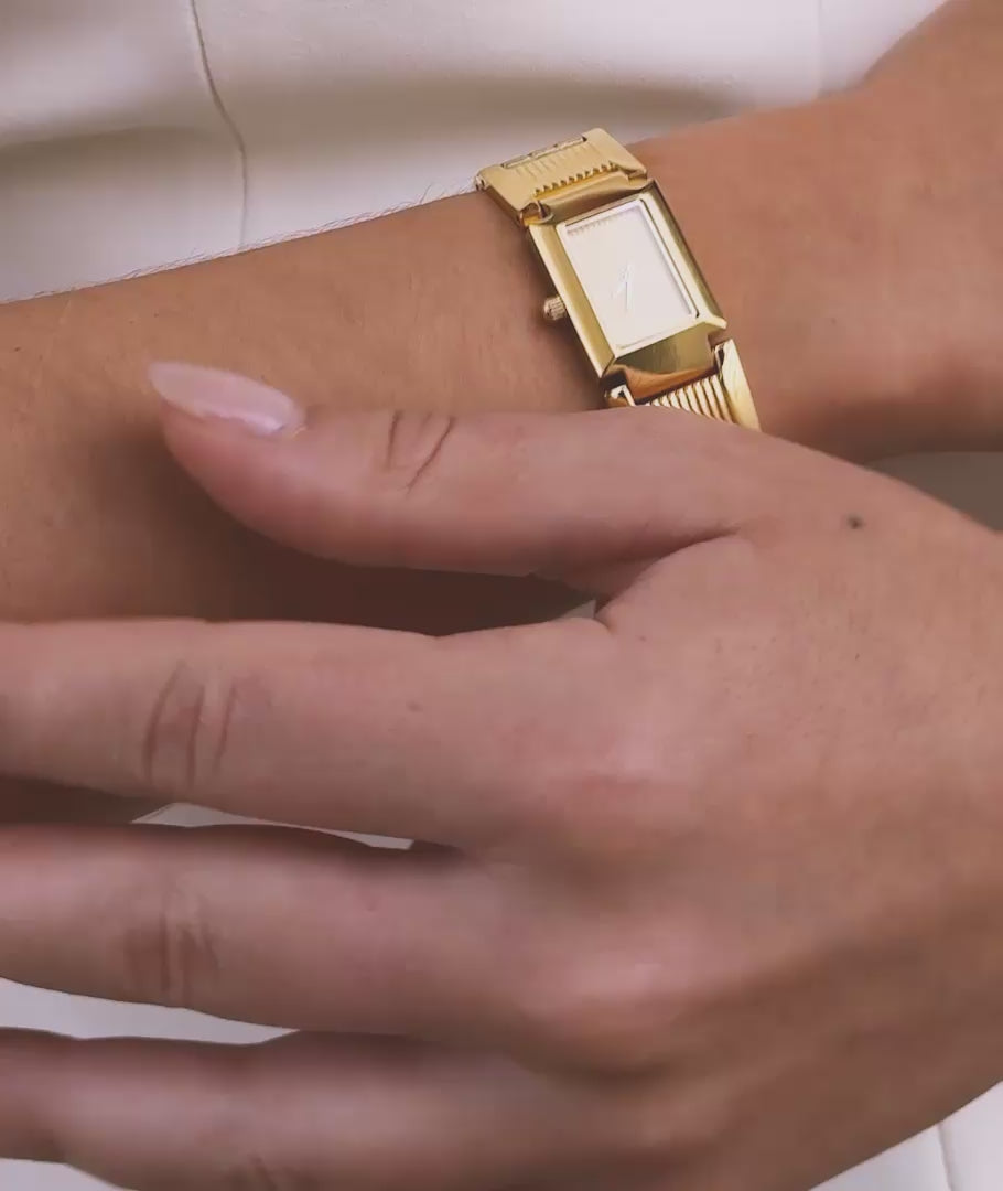 Plaza Gold Watch