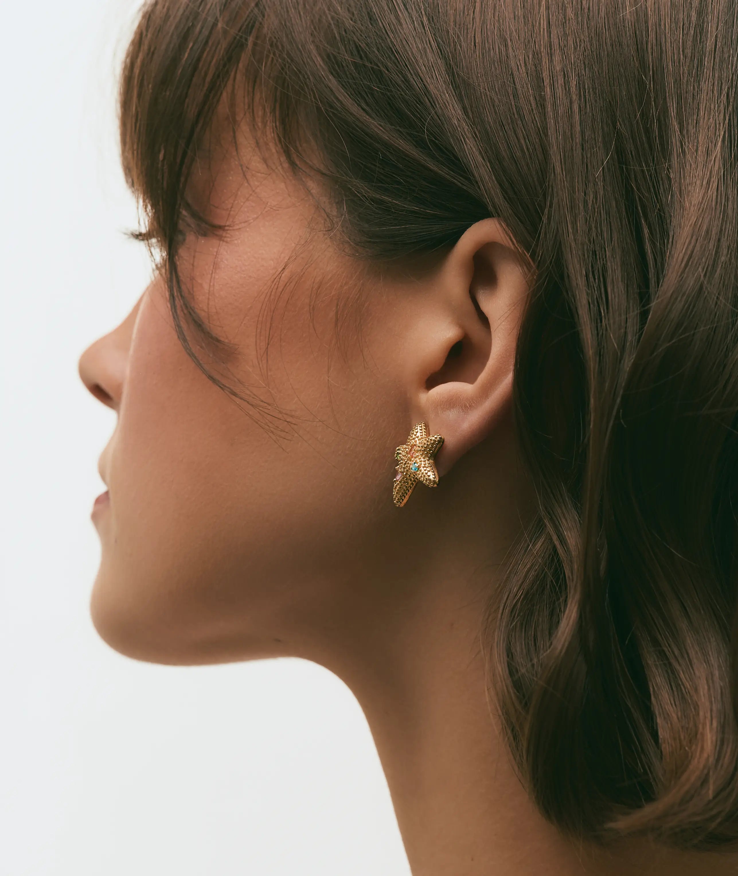Starfish Oversized Stud Earrings