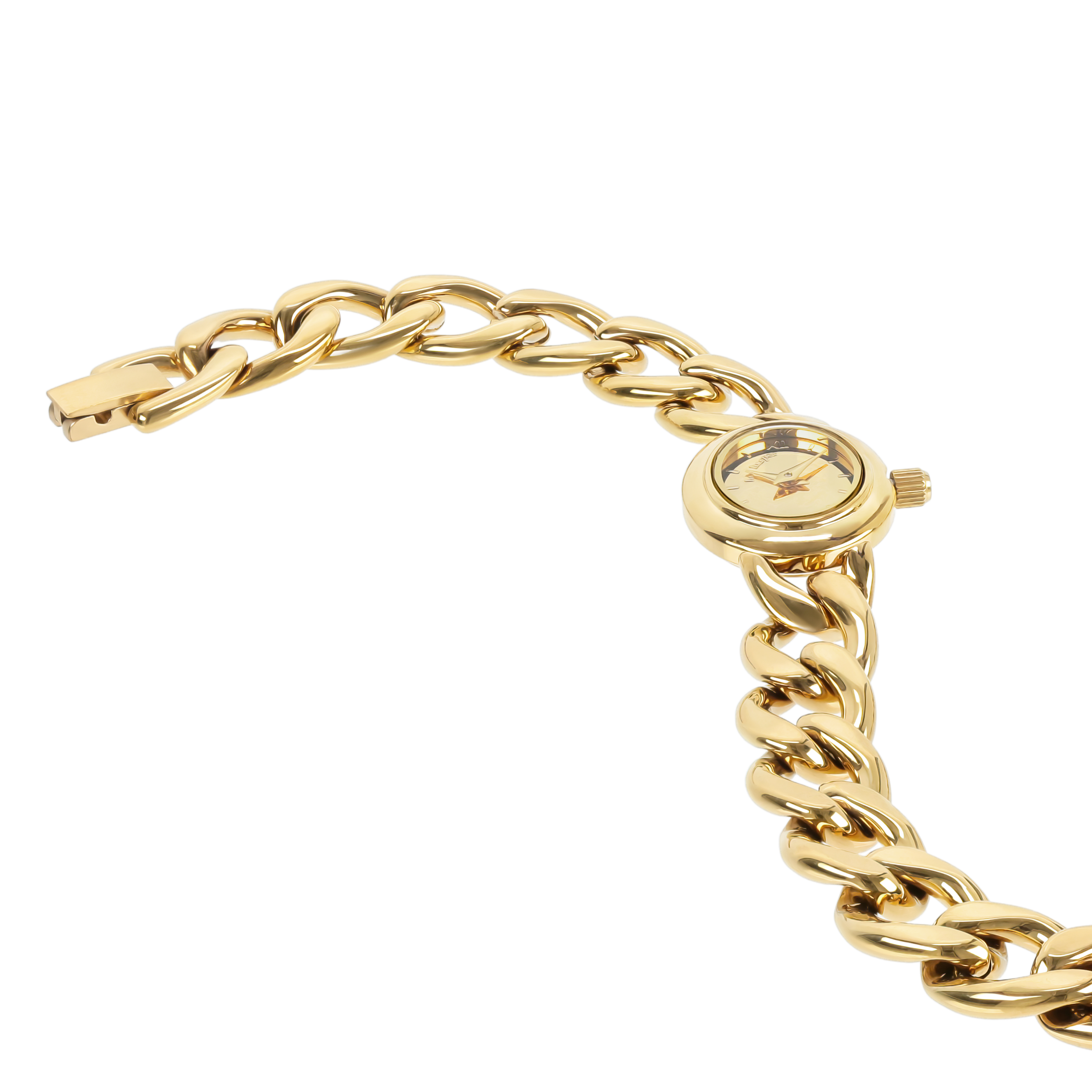 DNA Double Looped Gold Watch